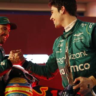 Alonso podium 2023 wallpaper