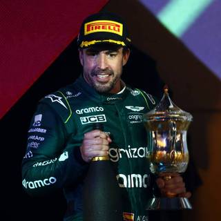 Alonso podium 2023 wallpaper