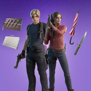Leon S. Kennedy Fortnite wallpaper