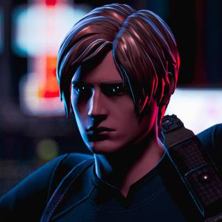 Leon S. Kennedy Fortnite wallpaper