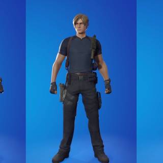 Leon S. Kennedy Fortnite wallpaper