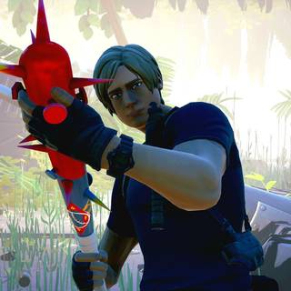 Leon S. Kennedy Fortnite wallpaper