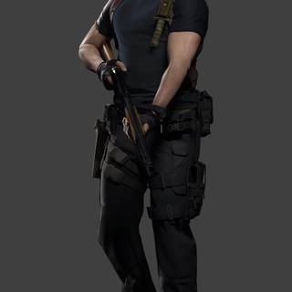 Leon S. Kennedy Fortnite wallpaper