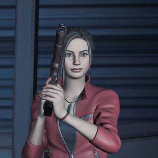 Claire Redfield Fortnite wallpaper