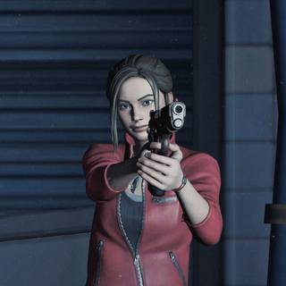 Claire Redfield Fortnite wallpaper