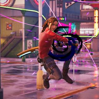 Claire Redfield Fortnite wallpaper