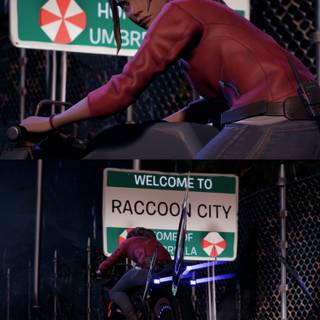 Claire Redfield Fortnite wallpaper