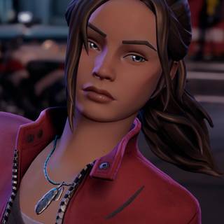 Claire Redfield Fortnite wallpaper