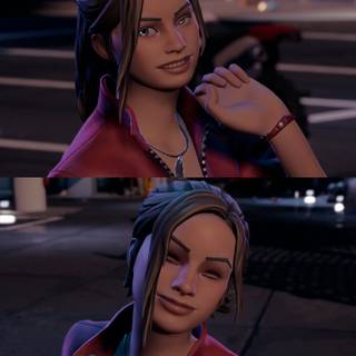 Claire Redfield Fortnite wallpaper