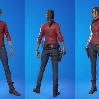 Claire Redfield Fortnite wallpaper