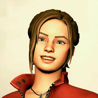 Claire Redfield Fortnite wallpaper