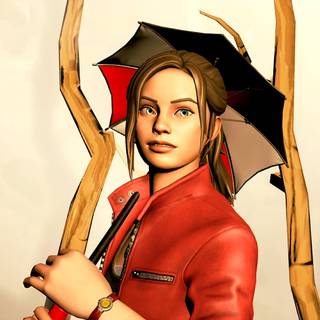 Claire Redfield Fortnite wallpaper