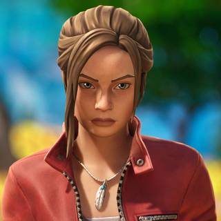 Claire Redfield Fortnite wallpaper