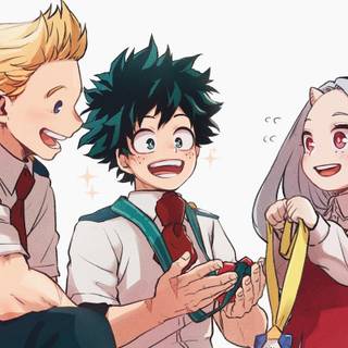 MHA Eri and Kota wallpaper