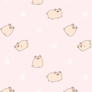 Pusheen pug wallpaper