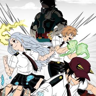 MHA Eri and Kota wallpaper