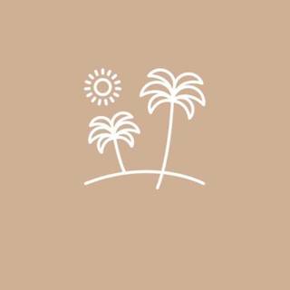 Cute beige wallpaper