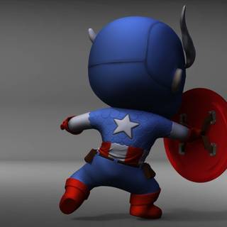 Baby Marvel super hero wallpaper