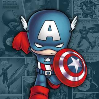Baby Marvel super hero wallpaper