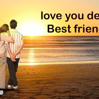 Dear Best Friend wallpaper