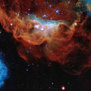 Hubble bubble wallpaper