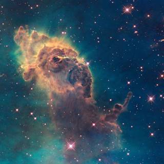 Hubble bubble wallpaper