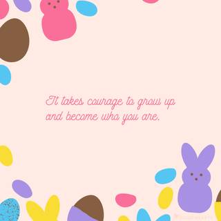Easter Peeps wallpaper