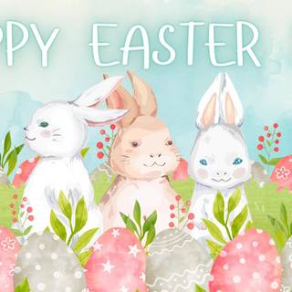 Easter bunny 2023 wallpaper