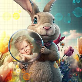 Easter bunny 2023 wallpaper