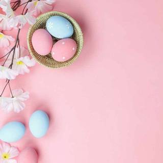 Aesthetic Easter egg wallpaper