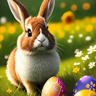 Easter bunny 2023 wallpaper