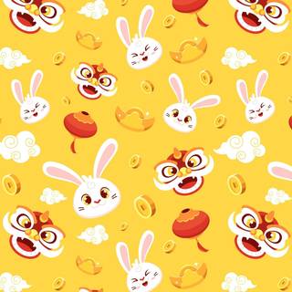 Easter bunny 2023 wallpaper