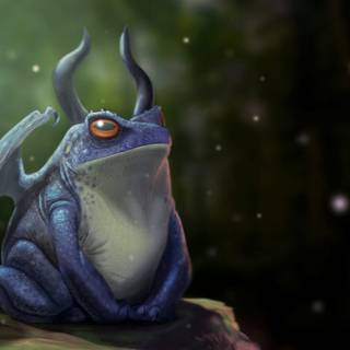 Frog drawings wallpaper