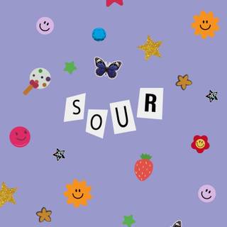 Sour album wallpaper