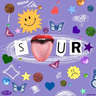 Sour album wallpaper