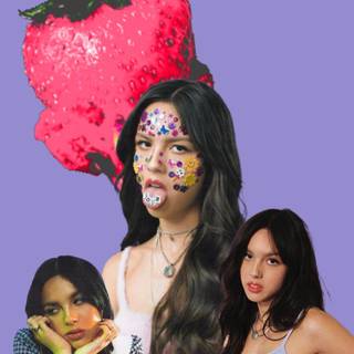 Sour album wallpaper