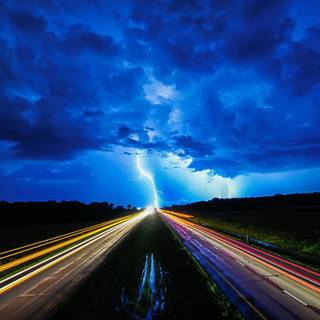 Lightning lane wallpaper