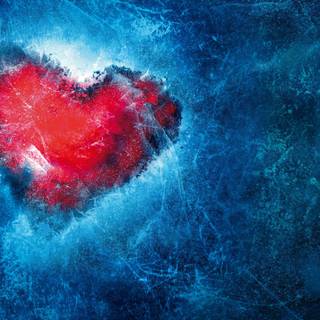 Heart cold wallpaper