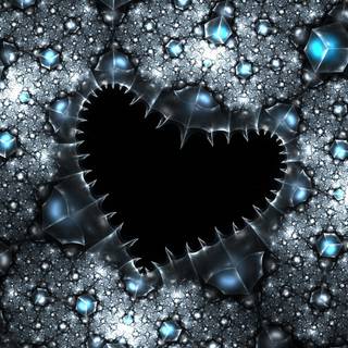 Heart cold wallpaper