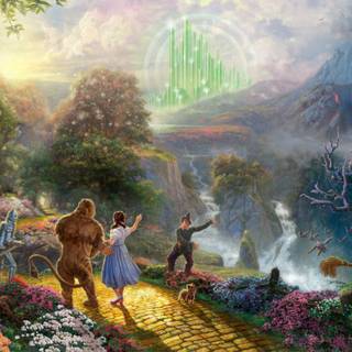 The Cowardly Lion wallpaper