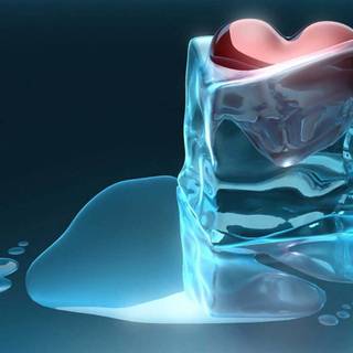 Heart cold wallpaper