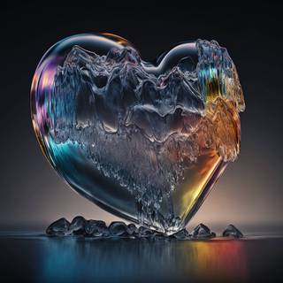 Heart cold wallpaper