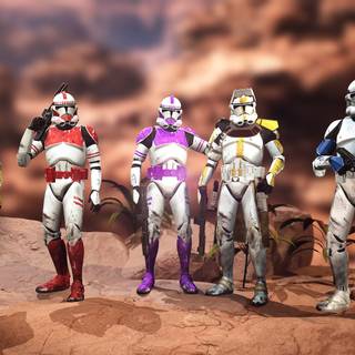 327th Clone Trooper wallpaper