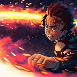 Tanjiro Kamado PC wallpaper