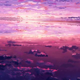 Amazing sunset Ultra HD wallpaper