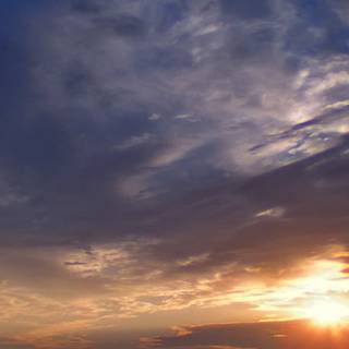 Amazing sunset Ultra HD wallpaper