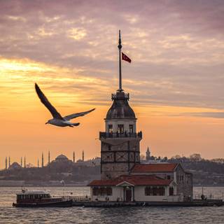 Amazing sunset Ultra HD wallpaper