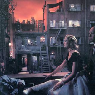 Rear Window movie wallpaper