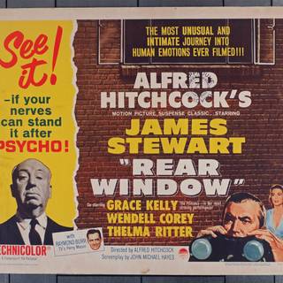 Rear Window movie wallpaper