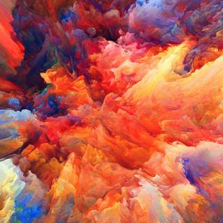 Colorful explosion wallpaper